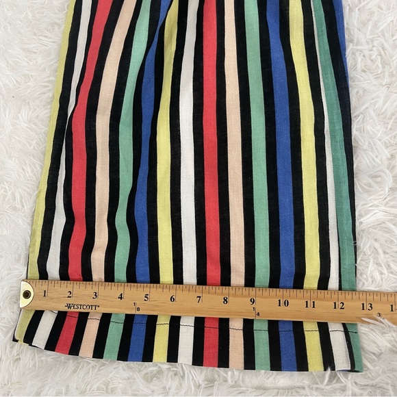 House Of Harlow x Revolve Yvonne Pants Womens Small Striped Wide Leg Side Zip - Picture 8 of 9